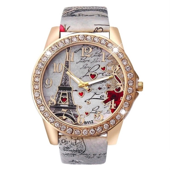 Accessories - Eiffel tower quartz watch